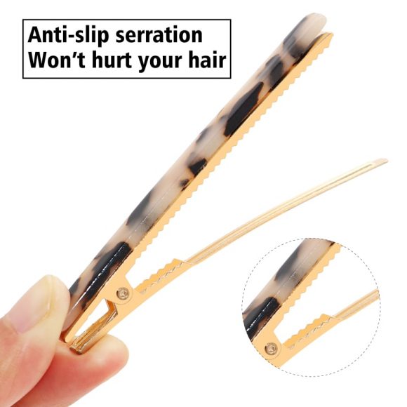 12 Pcs Leopard Print Hair pins