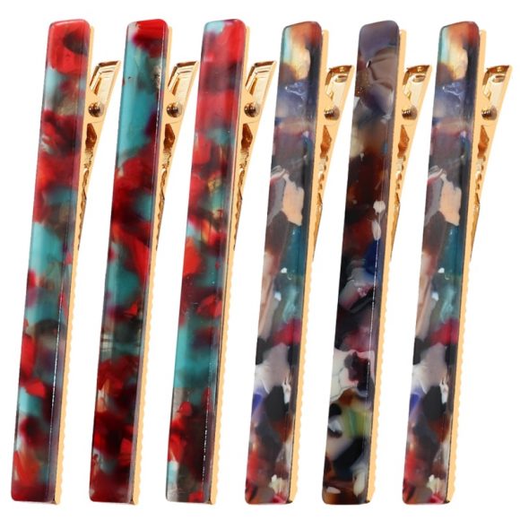 6 Pcs Resin Hair pins