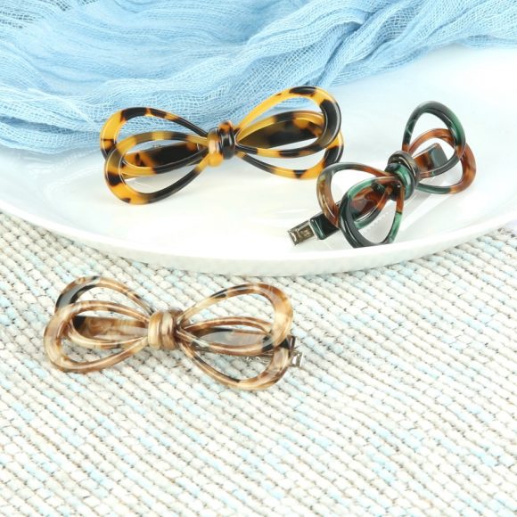 butterfly duckbill hair clips