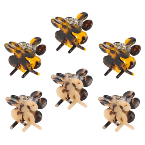 Small Shallow Tortoiseshell Hair Clips