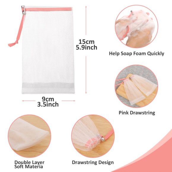 soap exfoliating bag