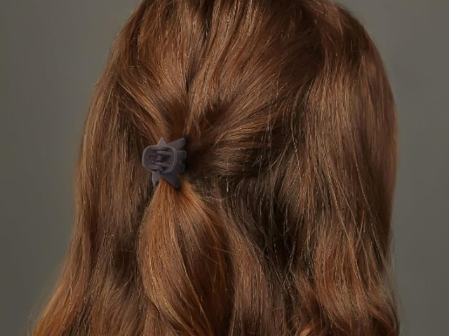 Small Matte Hair Claw Clips as Practical Gifts and Home Hair Accessories