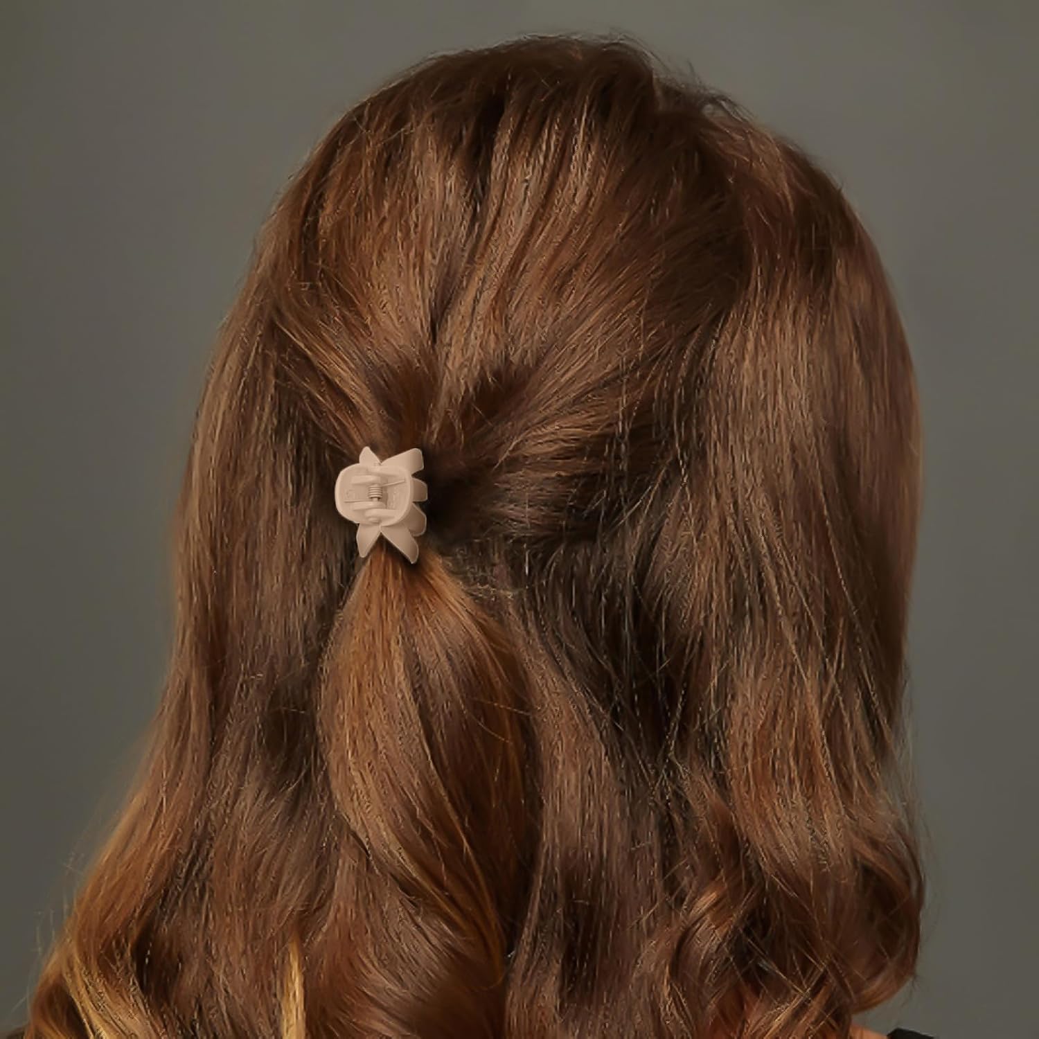 Cobahom 12 Pack Small Hair Claw Clips 1.2 Inch Matte Hair Clips for Thin Hair No-Slip Mini Hair Clips Hair Styling Accessories for Women and Girls, Pink, Black, Green, Apricot - Image 6