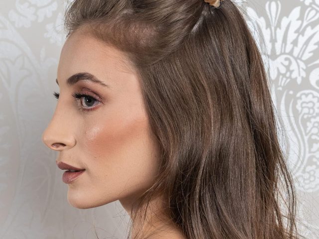 Extra Small Hair Claw Clips for Evening Events and Special Occasions