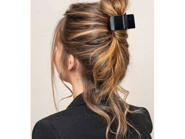 Why Women Love Neutral Hair Accessories: Brown, Black, and Clear Claw Clips Explained