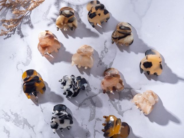 Mini Claw Clips for Work, Office, and Professional Hairstyles